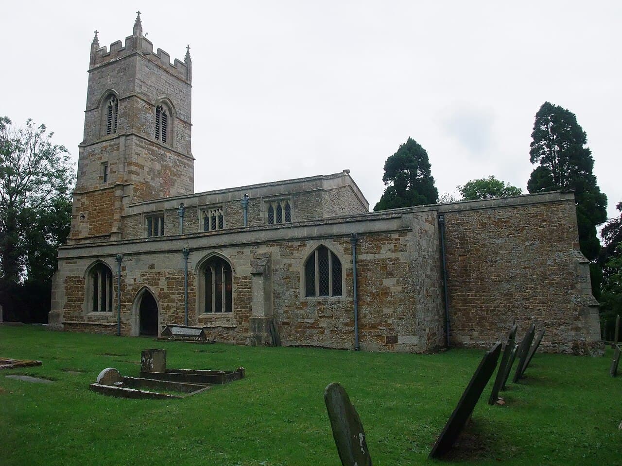 St John the Baptist in Market Harborough, Northamptonshire