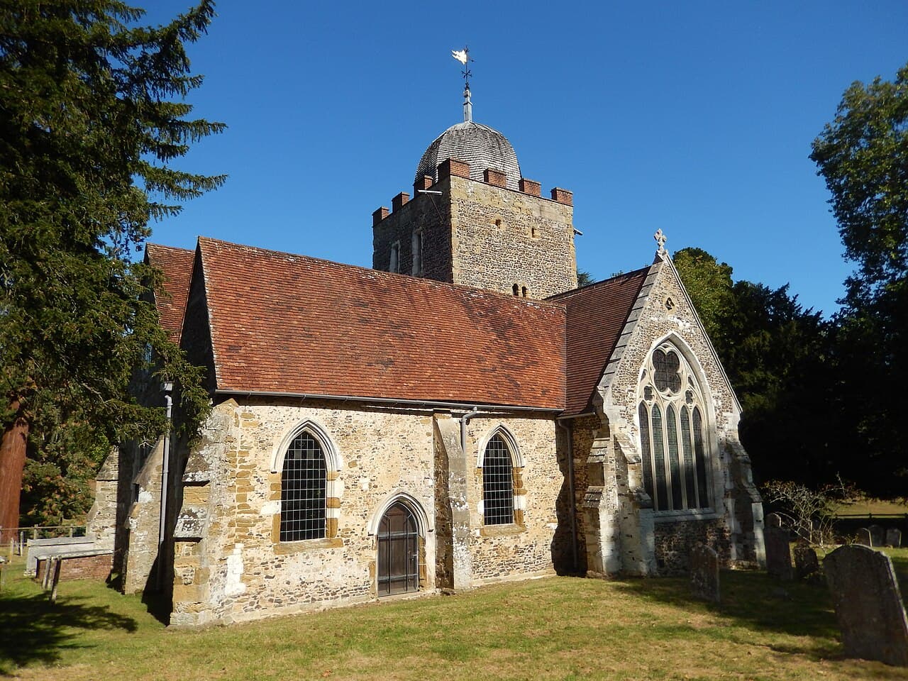 Old St Peter and St Paul's Church, Albury in Shere, Surrey