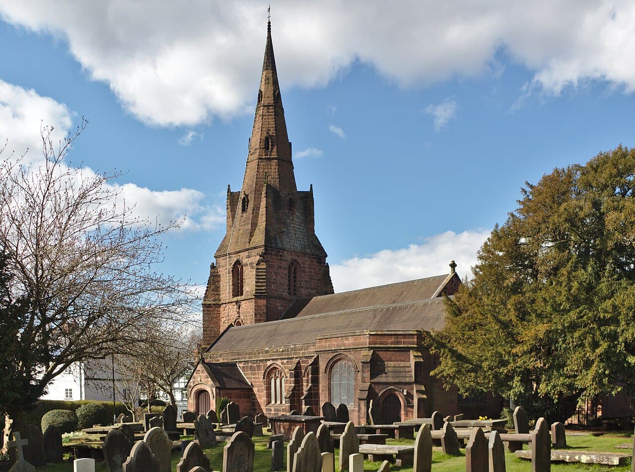 St Mary's Church, Eastham in Wirral, Merseyside