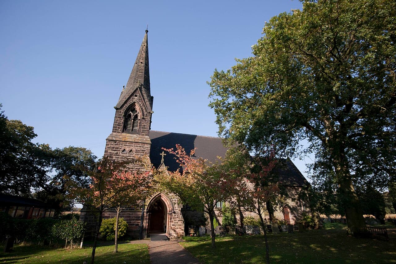 St John the Evangelist's Church, Toft in Knutsford, Cheshire