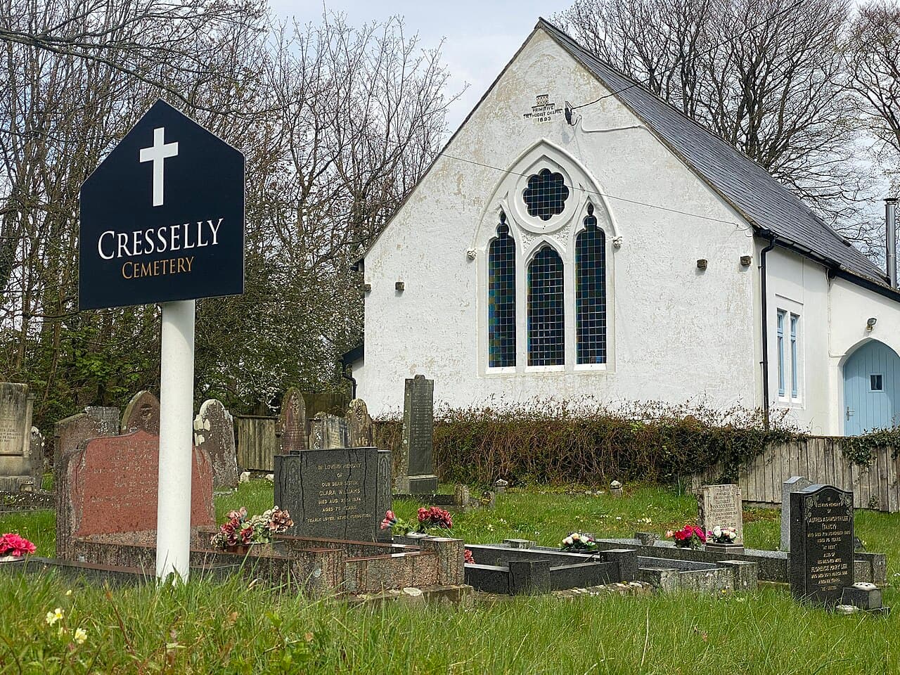 Cresselly Methodist Chapel in Jeffreyston, Pembrokeshire