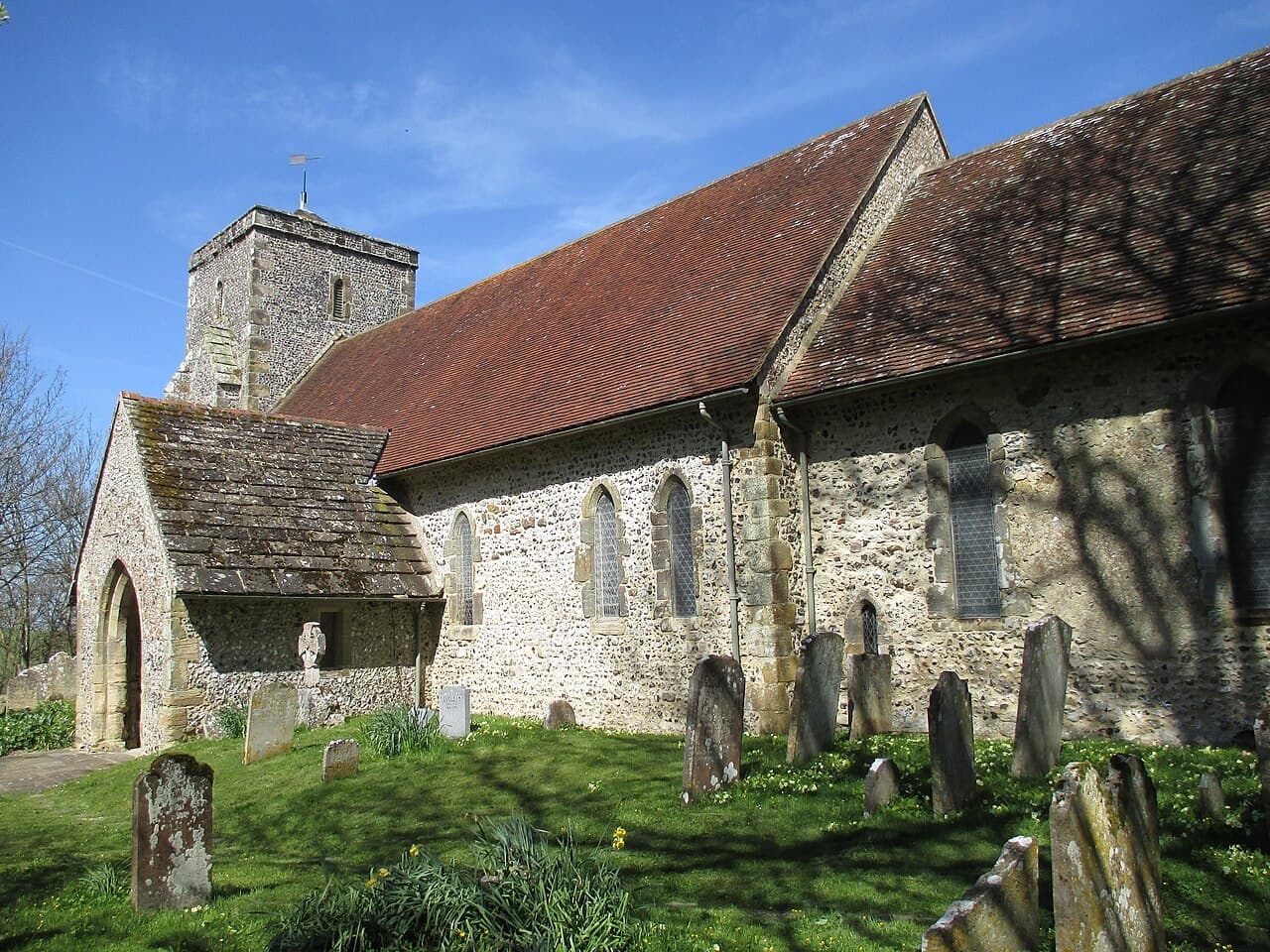Church of St Andrew in Upper Beeding, East Sussex