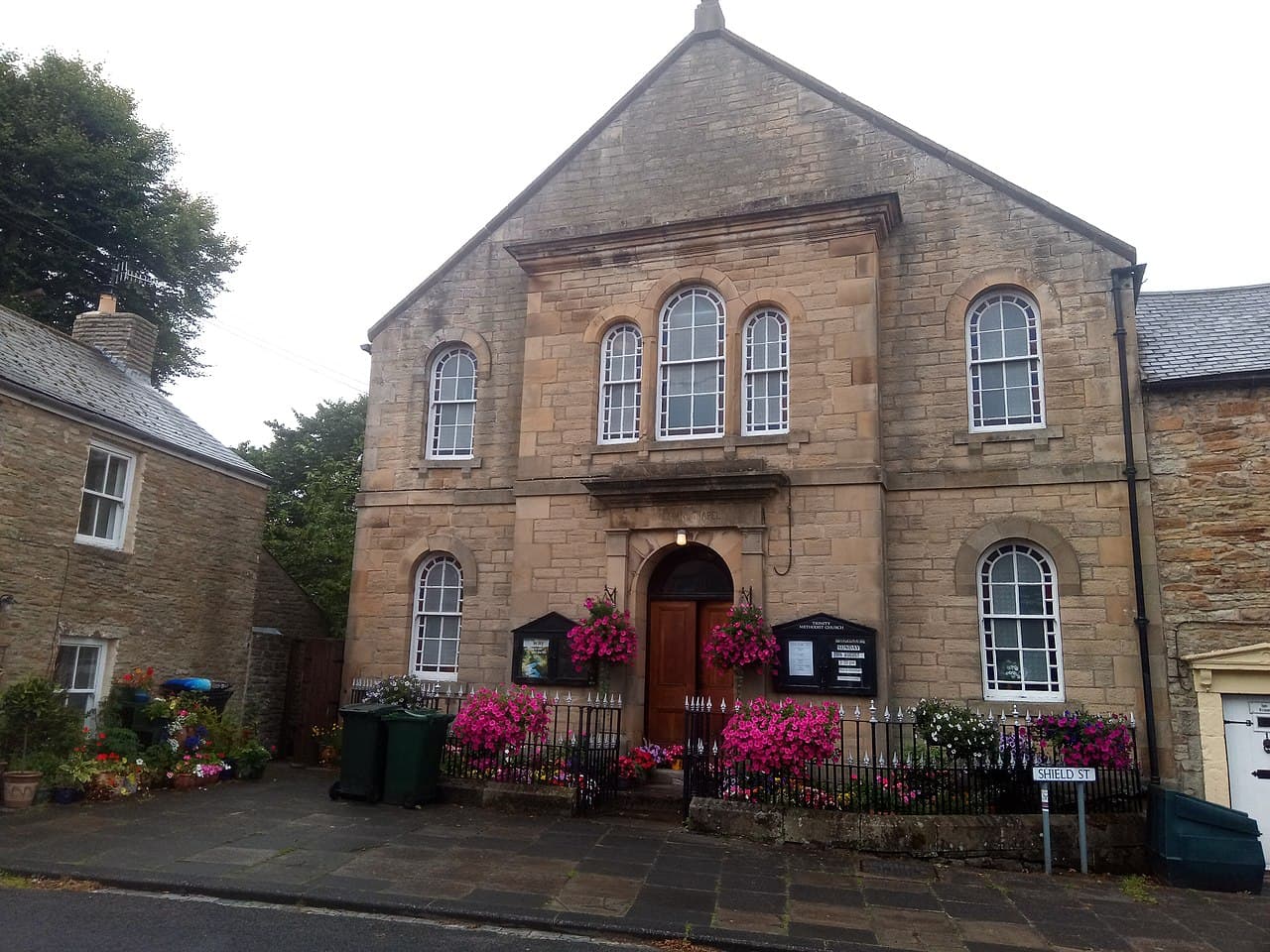 Trinity Methodist Church in Allendale, Northumberland