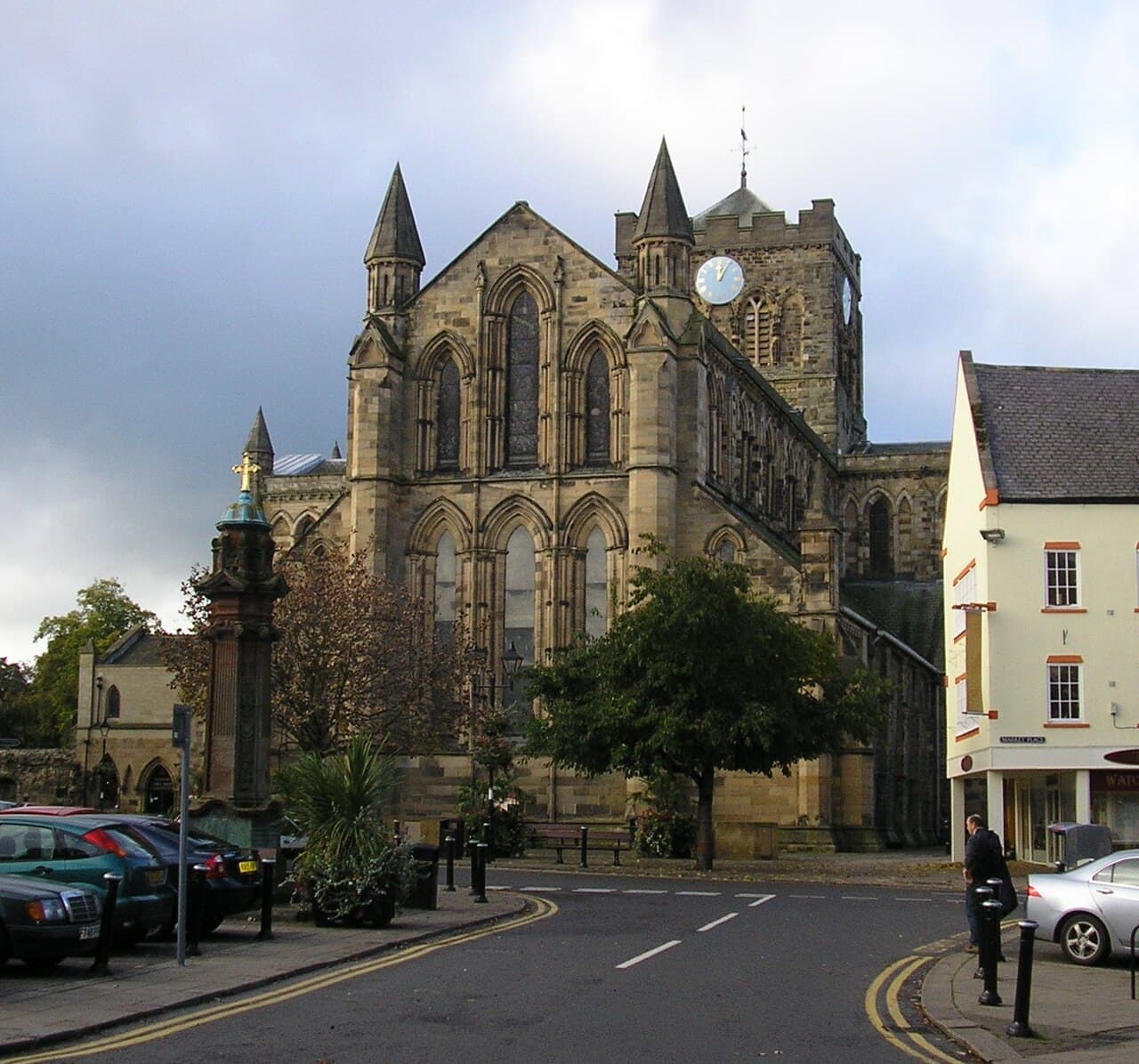 Hexham Abbey in Hexham, Northumberland