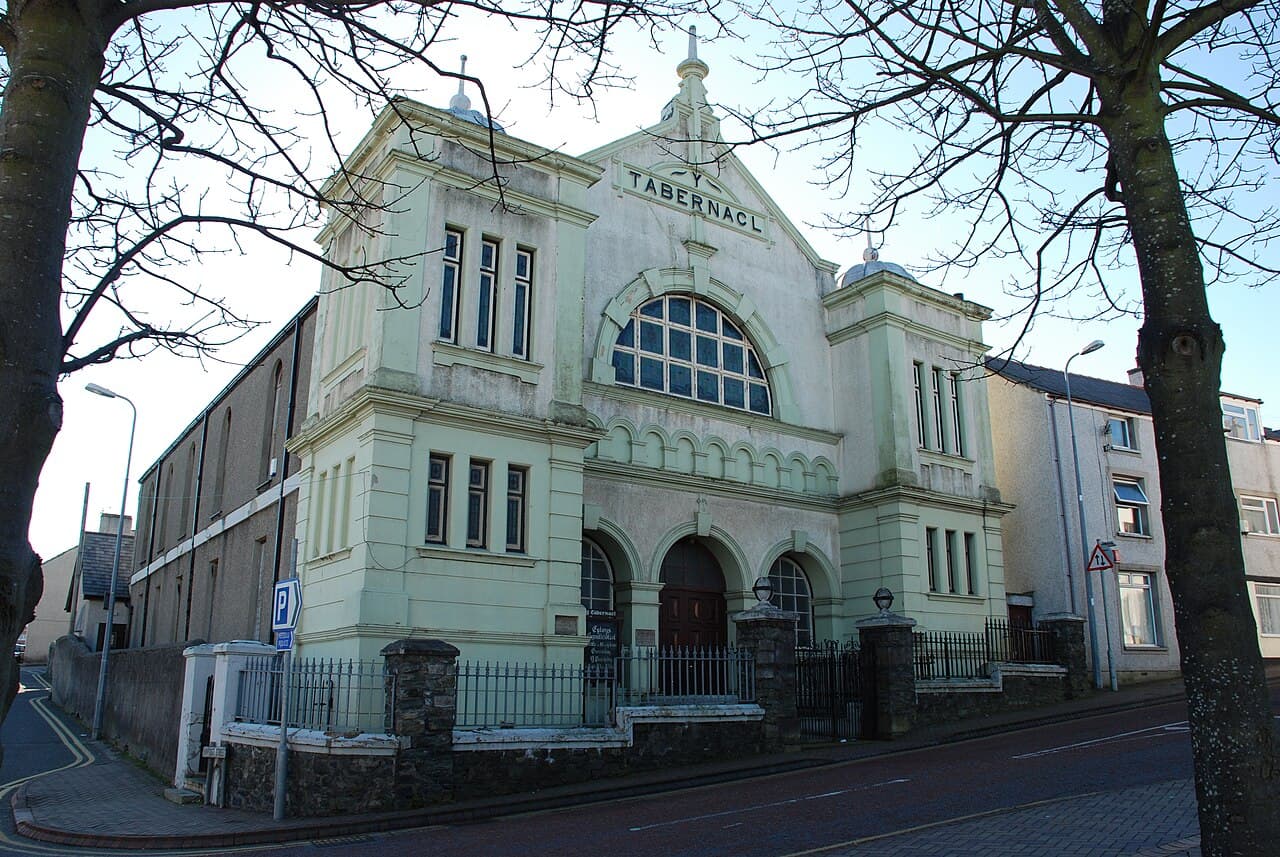 Tabernacl Chapel in Holyhead, Gwynedd