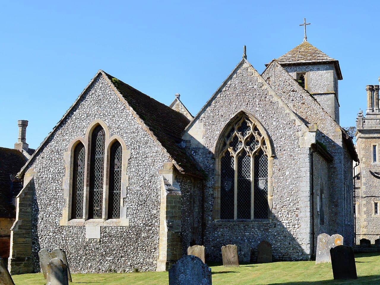 The Parish Church of St Mary in Steyning, West Sussex