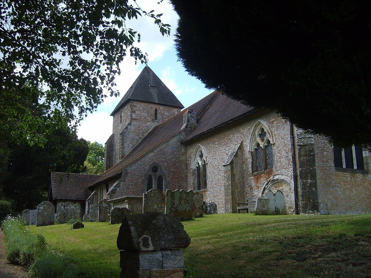 The Parish Church of St John the Baptist in Sutton, West Sussex