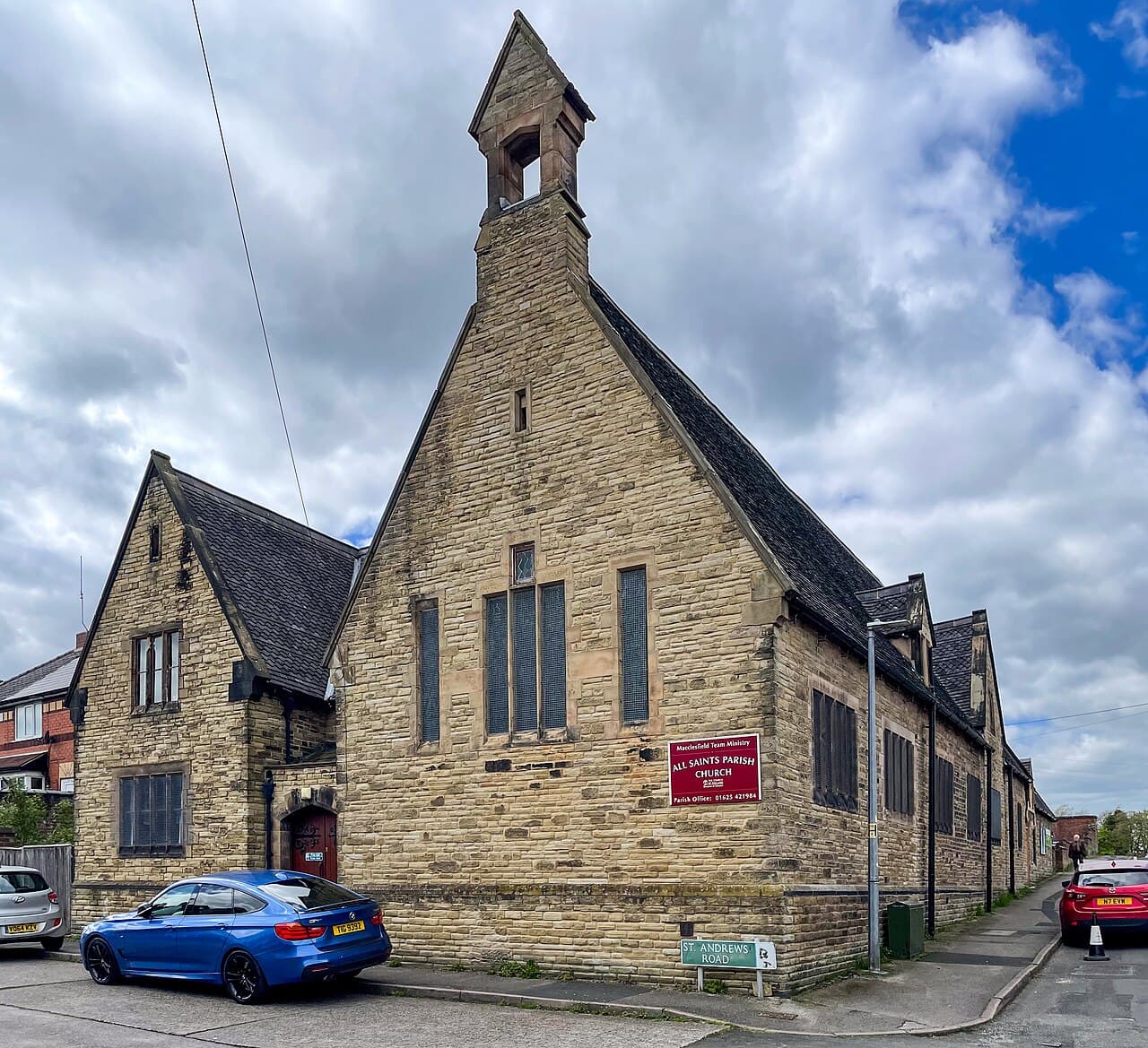 All Saints Parish Church in Macclesfield, Cheshire