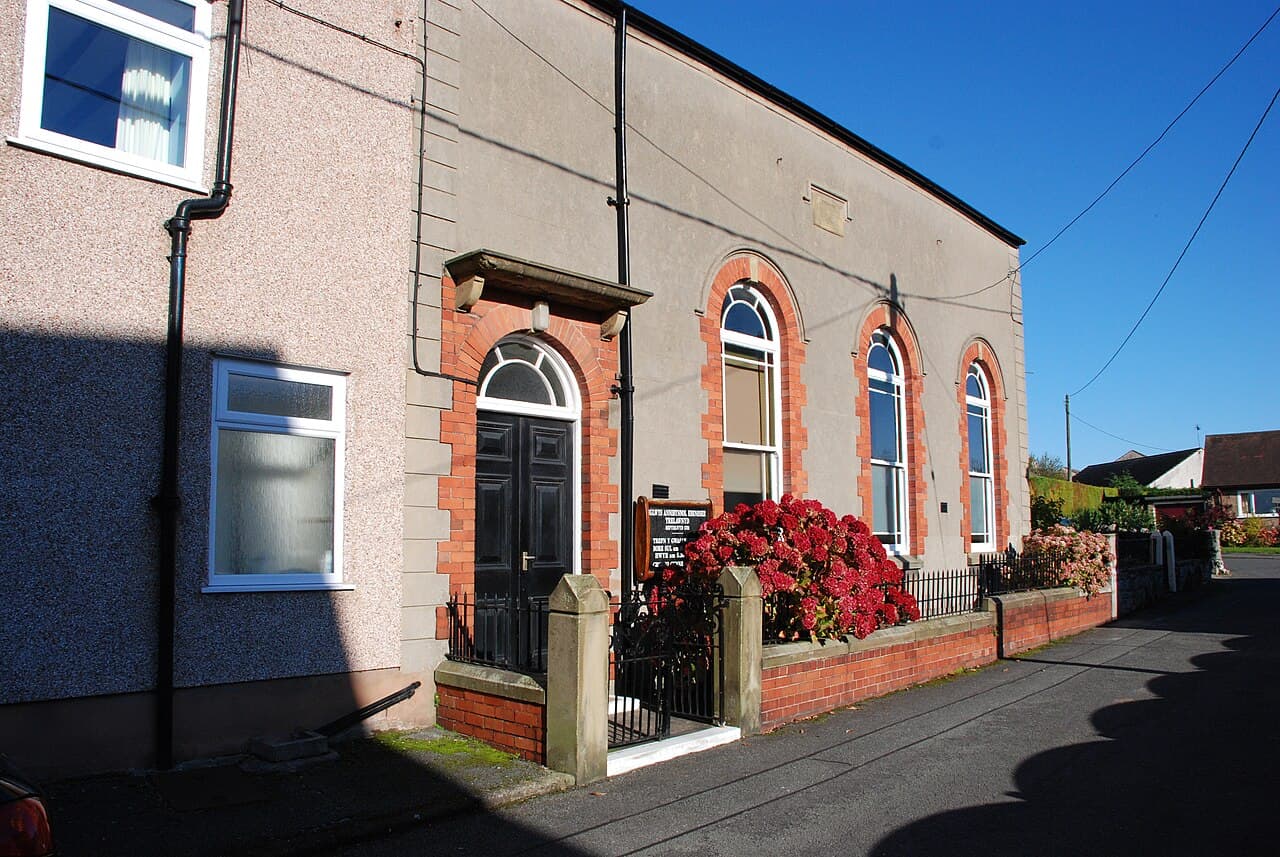 Ebeneser Welsh Independent Chapel in Trelawnyd, Flintshire