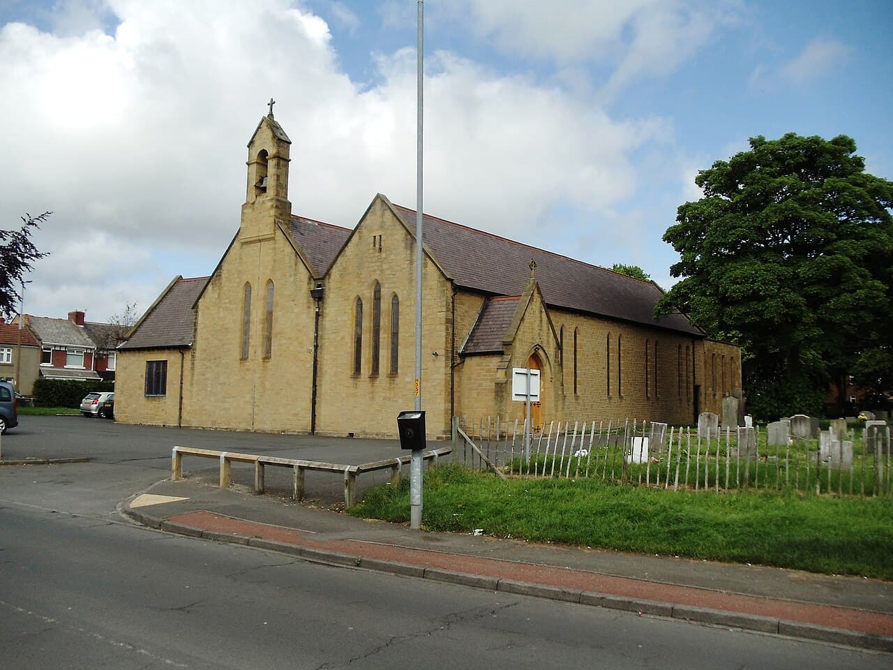 St John's Church in Ashington, Northumberland