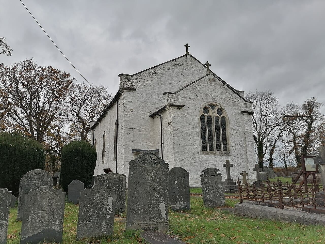 St David's Church in Melindwr, Ceredigion