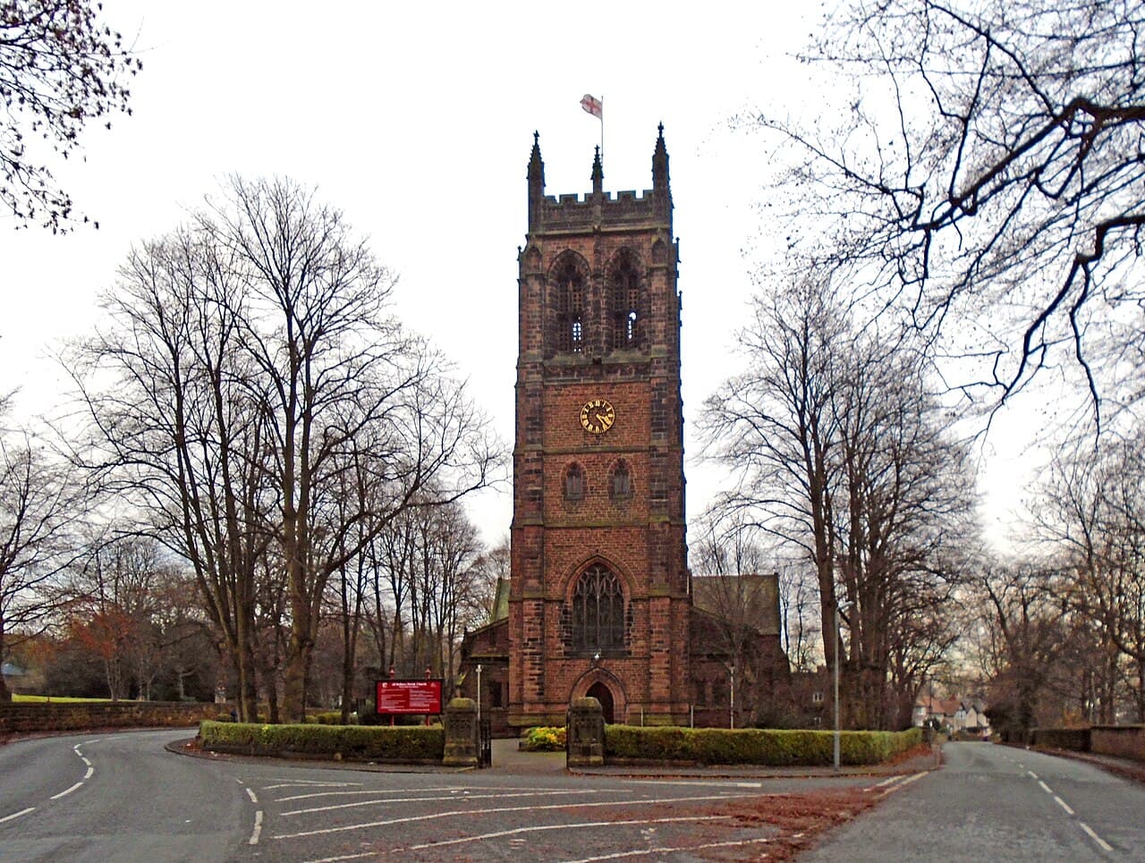Church of All Hallows, Allerton in Liverpool, Merseyside