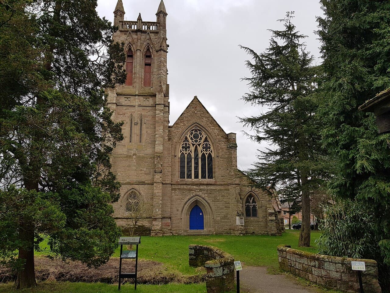 Church of All Saints in Bromsgrove, Worcestershire