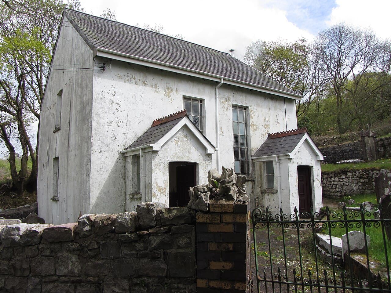 Nantyffin Baptist Chapel in Abercraf, Powys