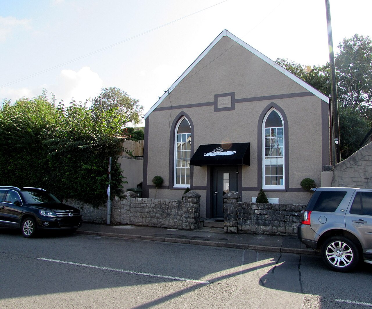 Horeb Welsh Baptist Chapel in Bridgend County Borough, Bridgend