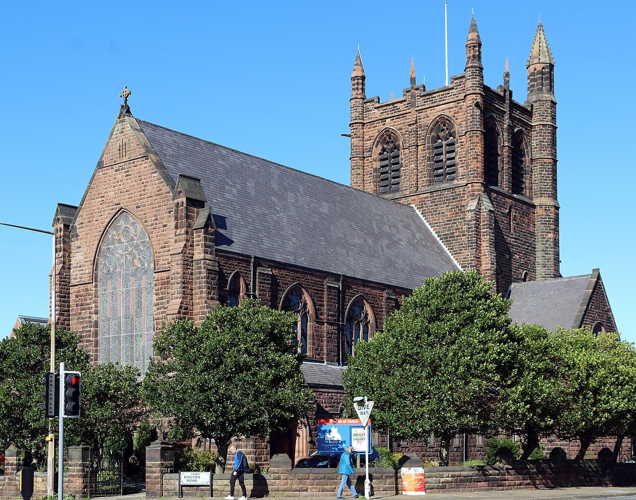 St Saviour's Church, Oxton in Wirral, Merseyside