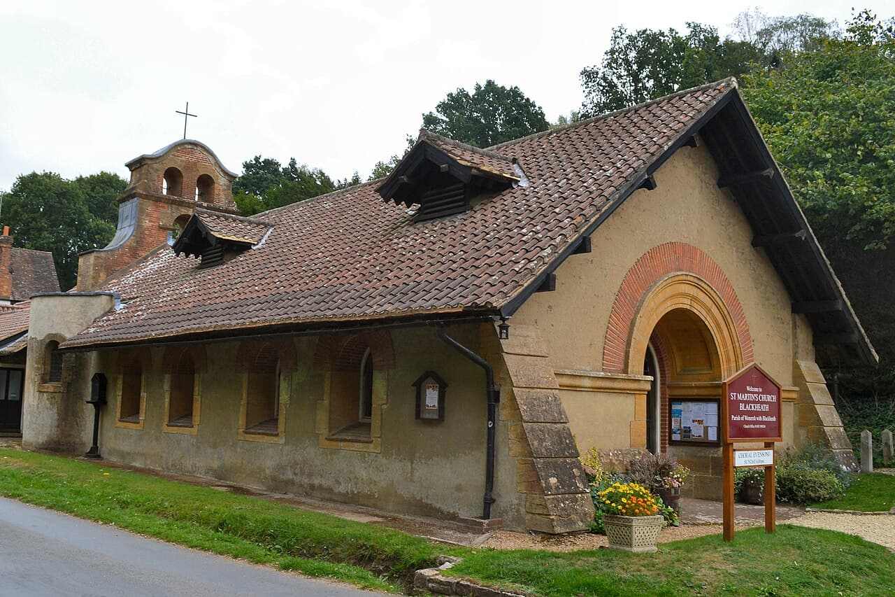 Church of St Martin in chilworth, Surrey