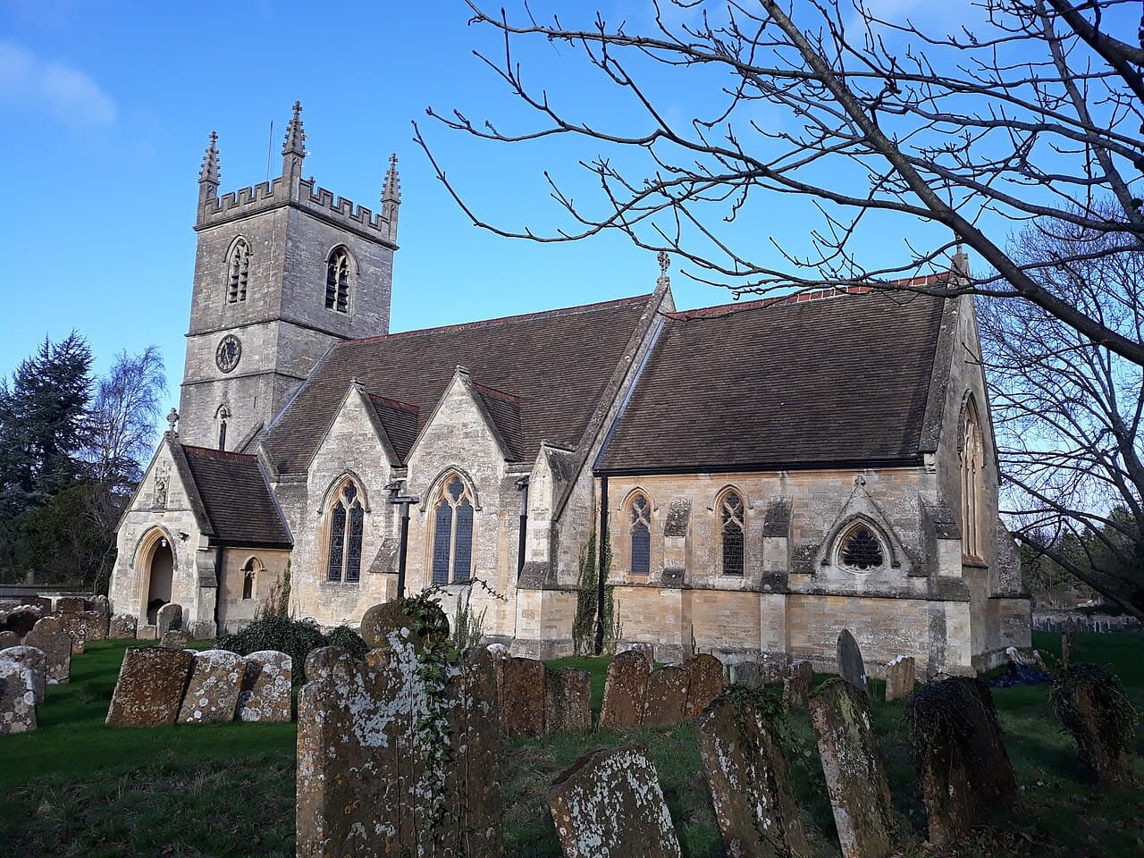 St Martin's Church, Bladon in Bladon, Oxfordshire