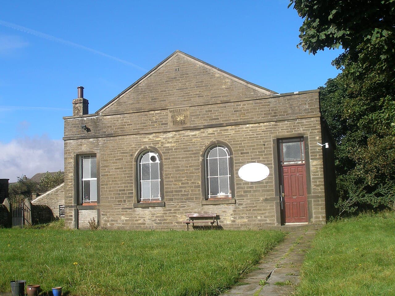 Hade Edge Methodist Church in Holmfirth, West Yorkshire