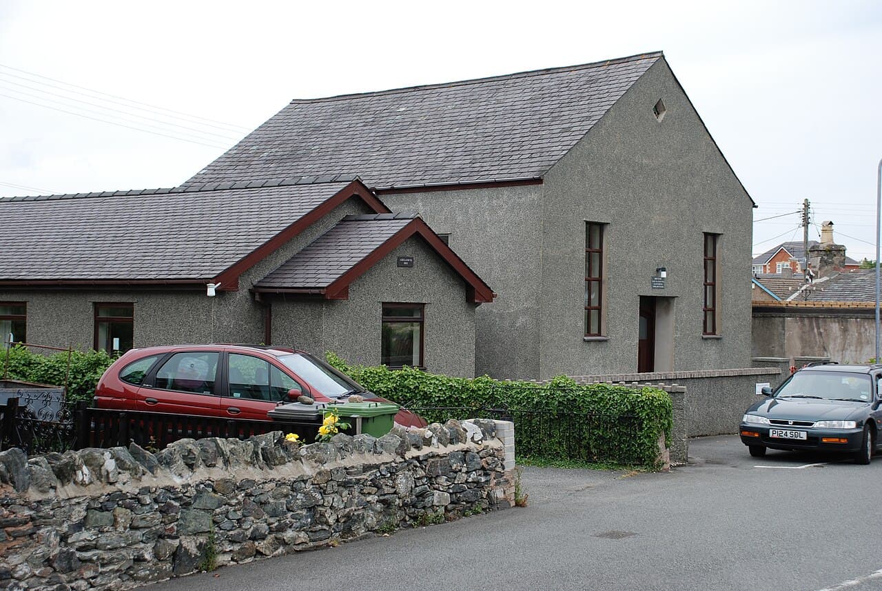 Ebeneser Welsh Independent Chapel in Llanfairpwllgwyngyll, Gwynedd