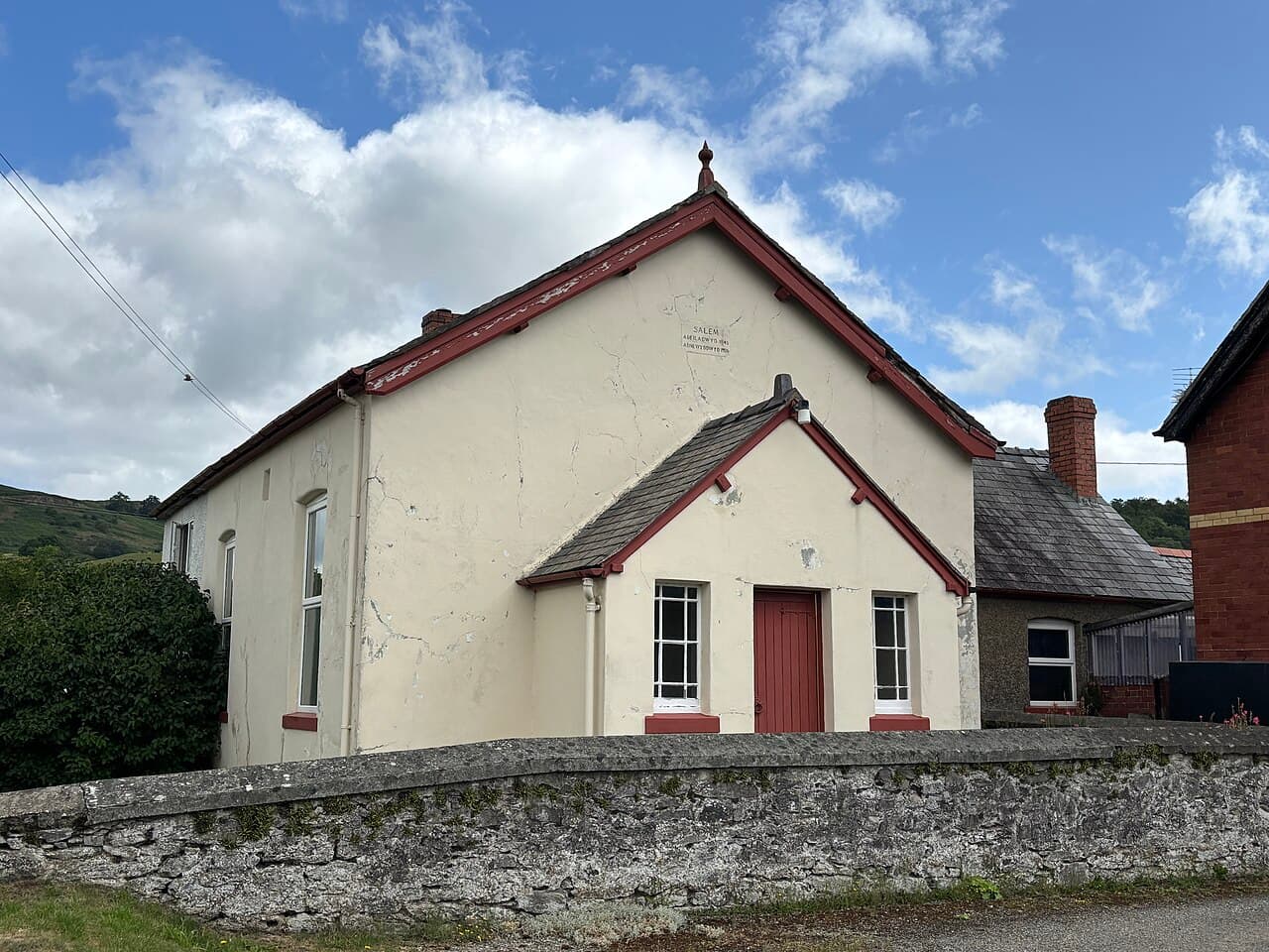 Salem Chapel in Wrexham County Borough, Powys
