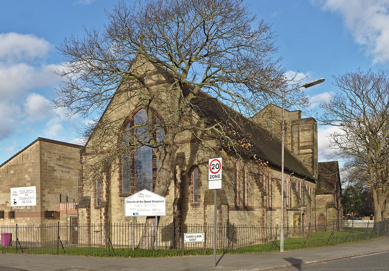 Church Of The Good Shepherd, Croxteth in Liverpool, Merseyside