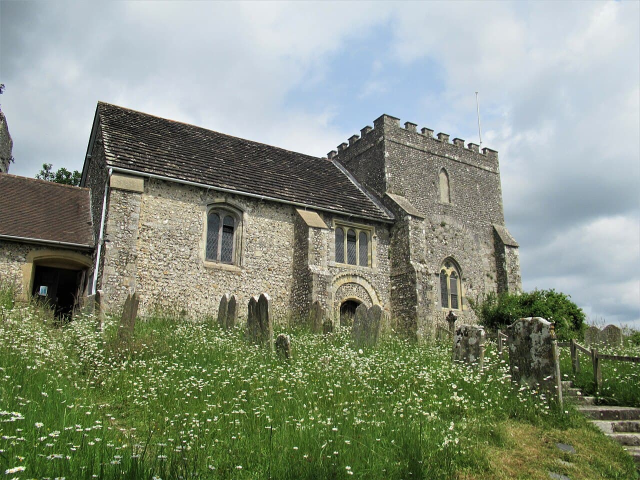 The Parish Church of St Nicholas in Steyning, West Sussex