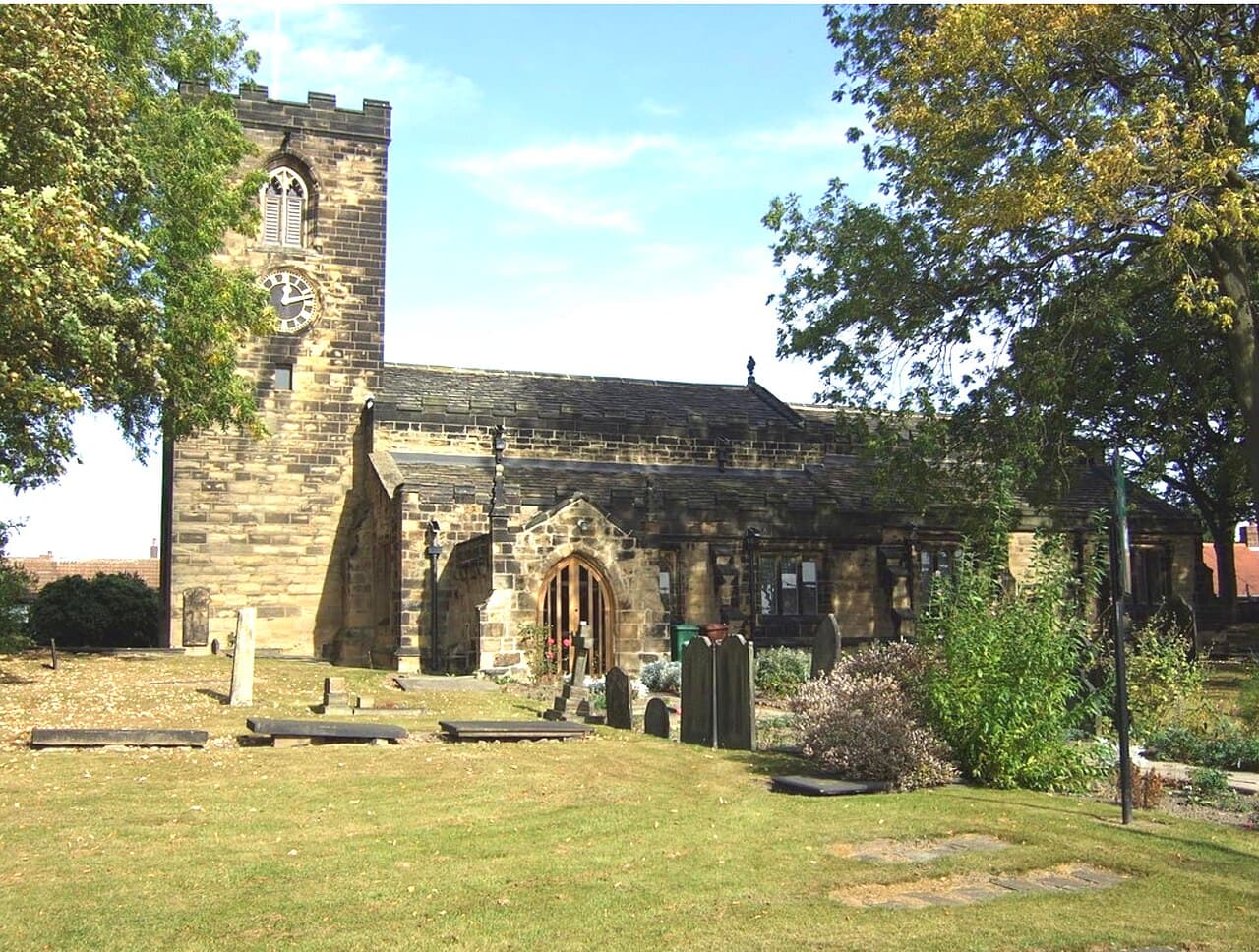 Church of All Saints in Pontefract, West Yorkshire