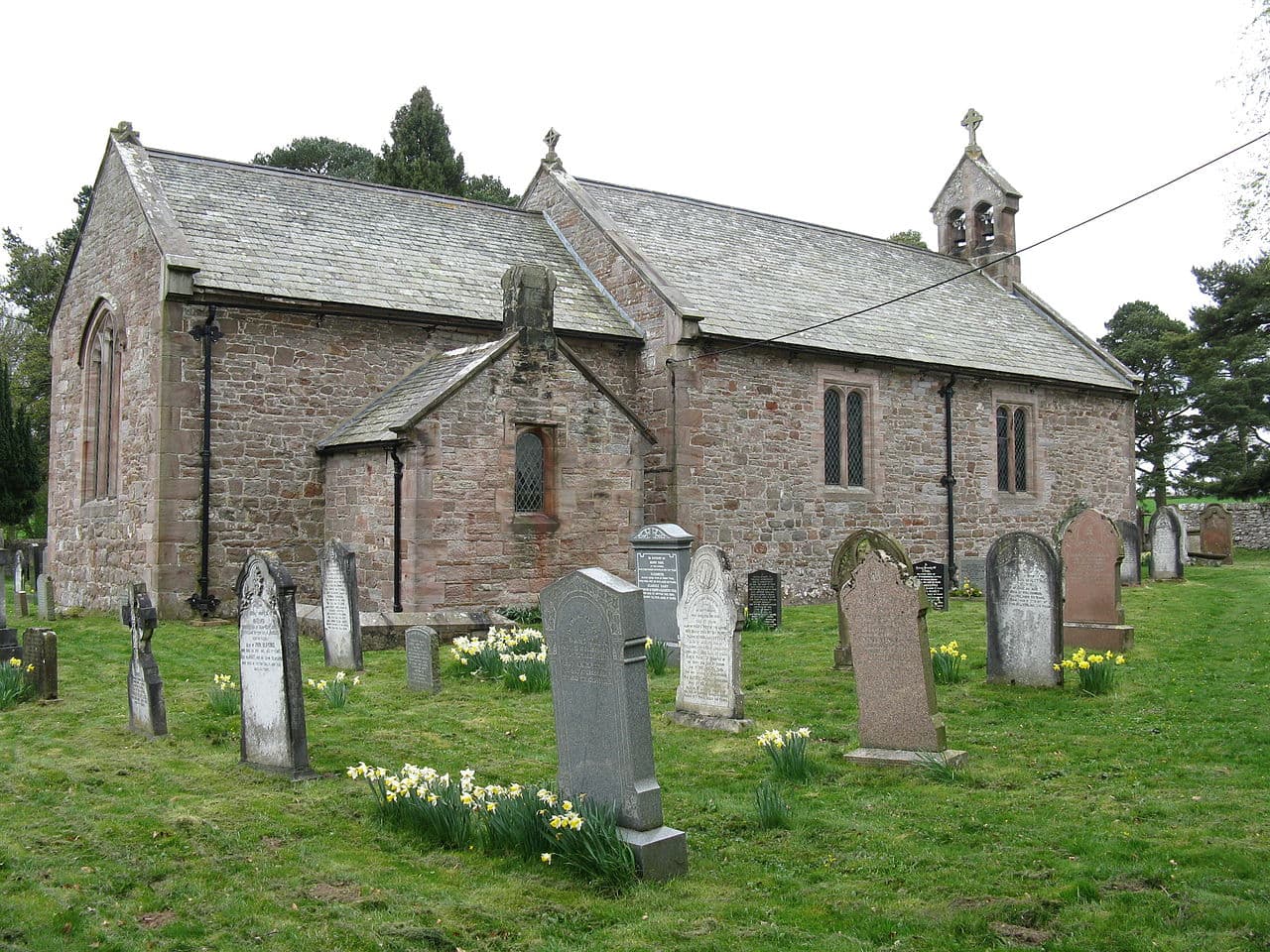 Church of St James in Skelton, Cumbria
