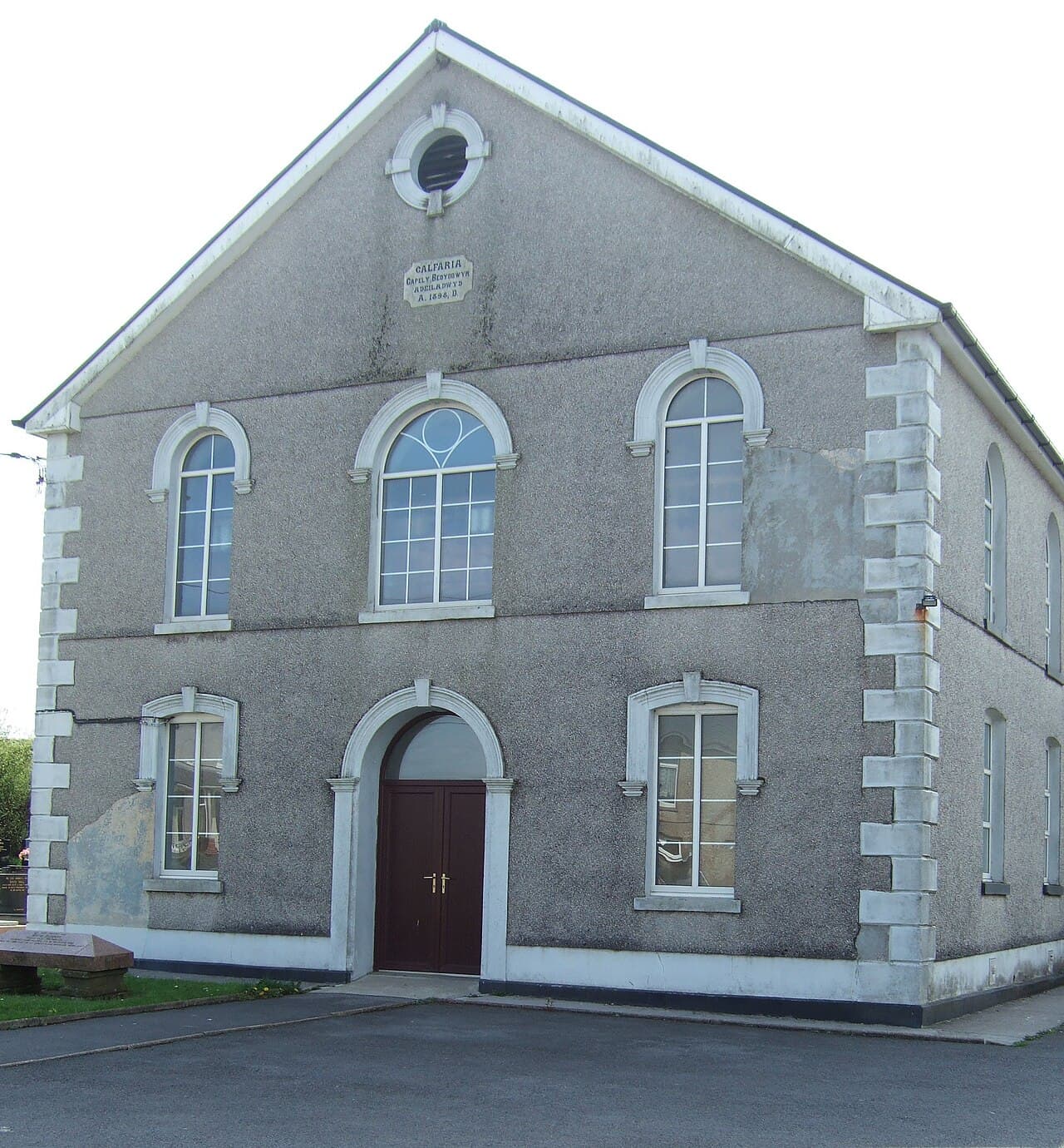 Calfaria Welsh Baptist Church in Ammanford, Carmarthenshire