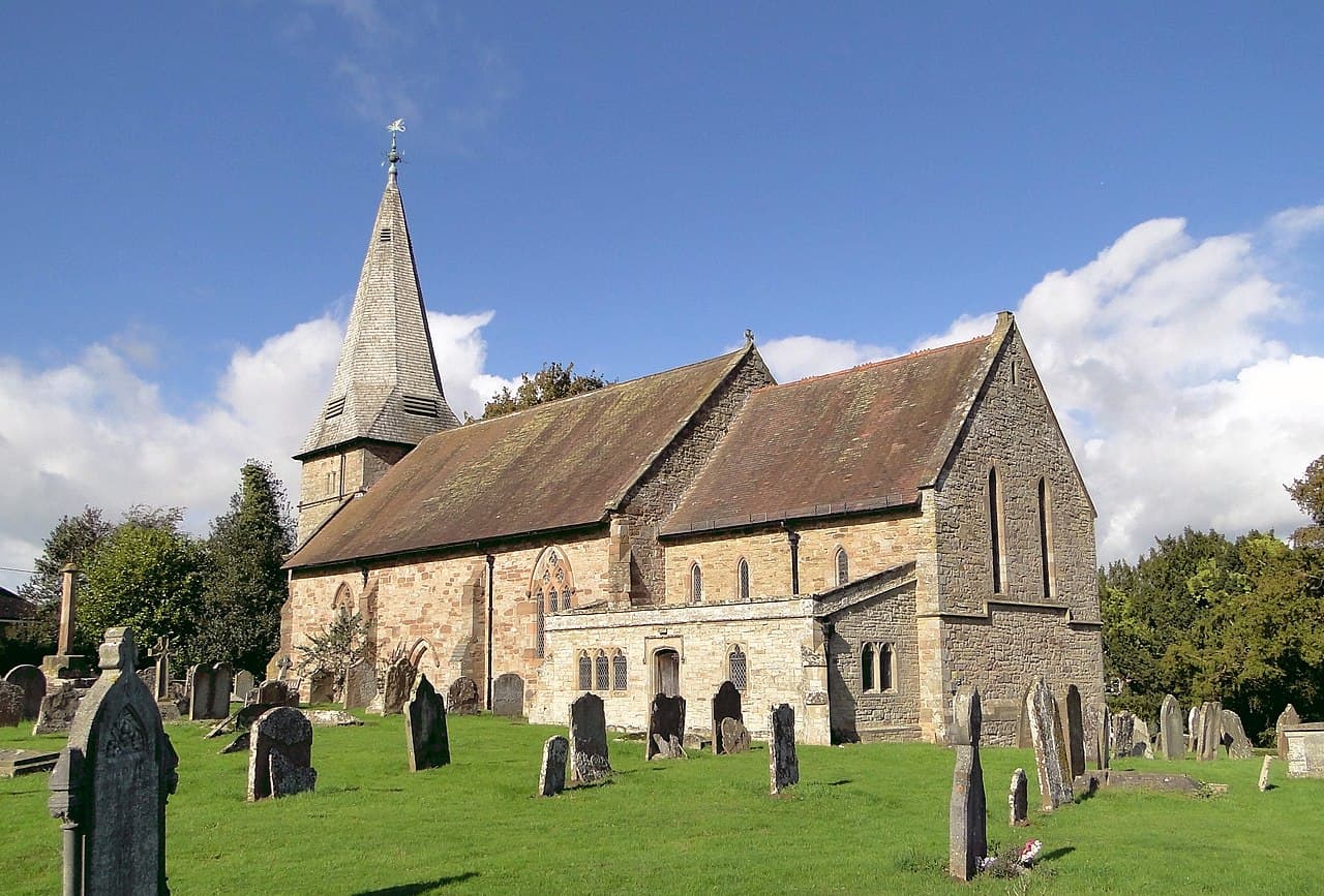 Church of St George in Orleton, Herefordshire