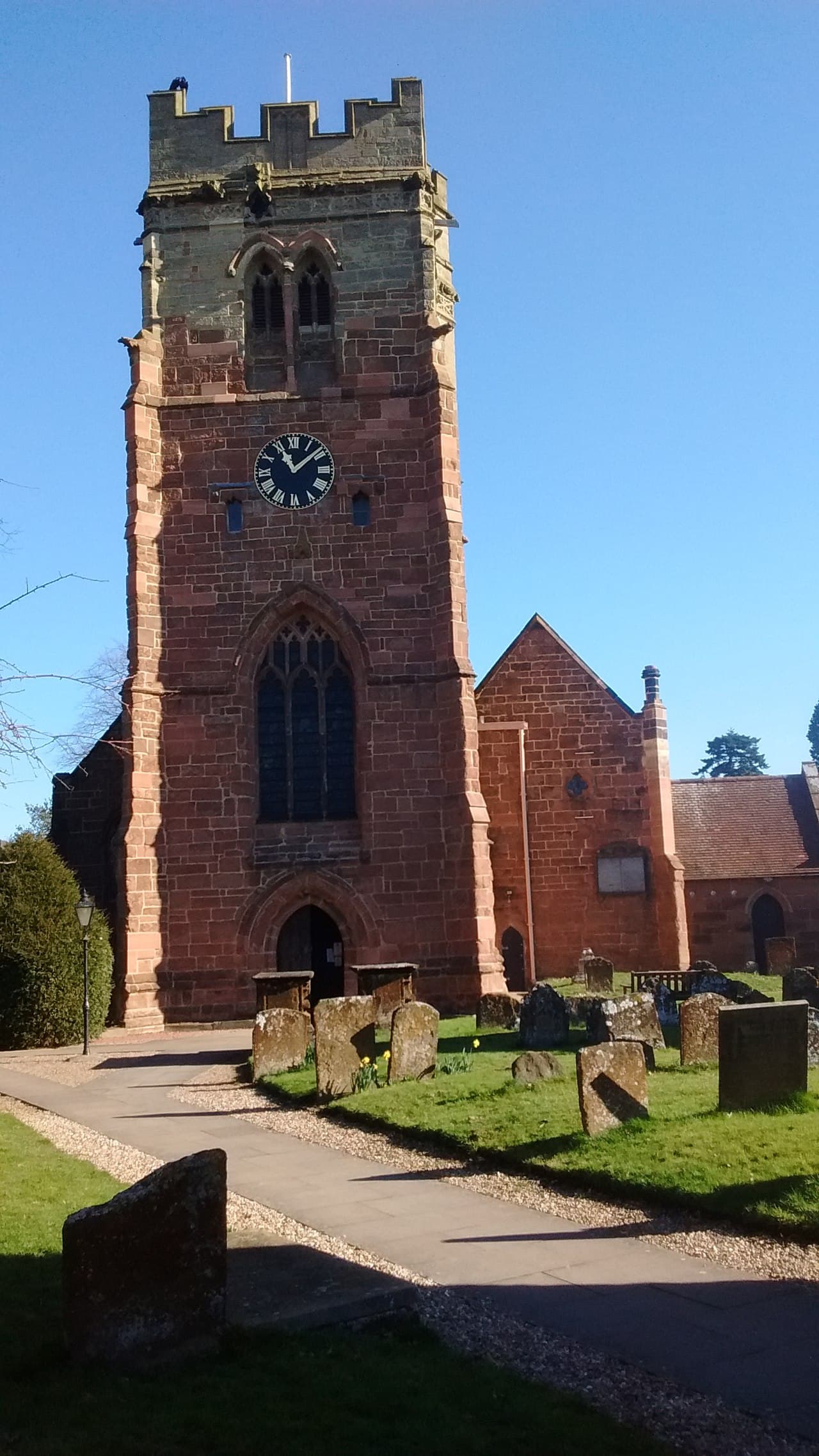 Church of St Peter in Rugby, Warwickshire