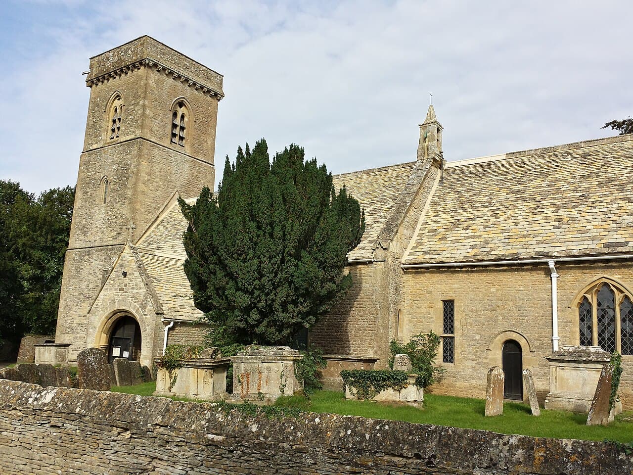 Church of St Britius in Minster Lovell, Oxfordshire