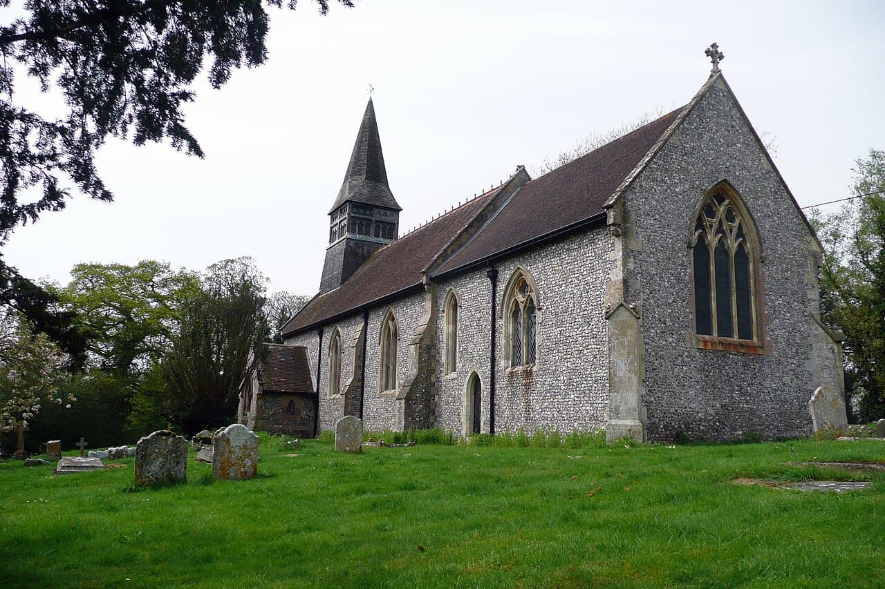 Church of St. Michael's in North Waltham, Hampshire