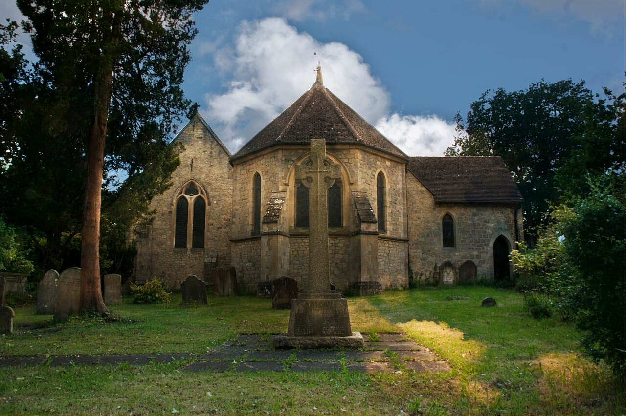 Church of St John the Evanglist in Godstone, Surrey