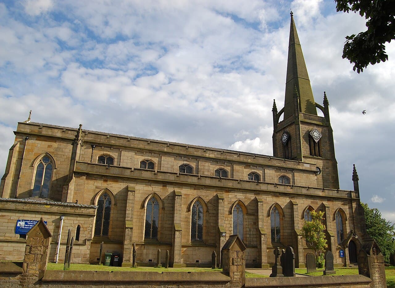 St George's Church, Tyldesley in Tyldesley, Greater Manchester
