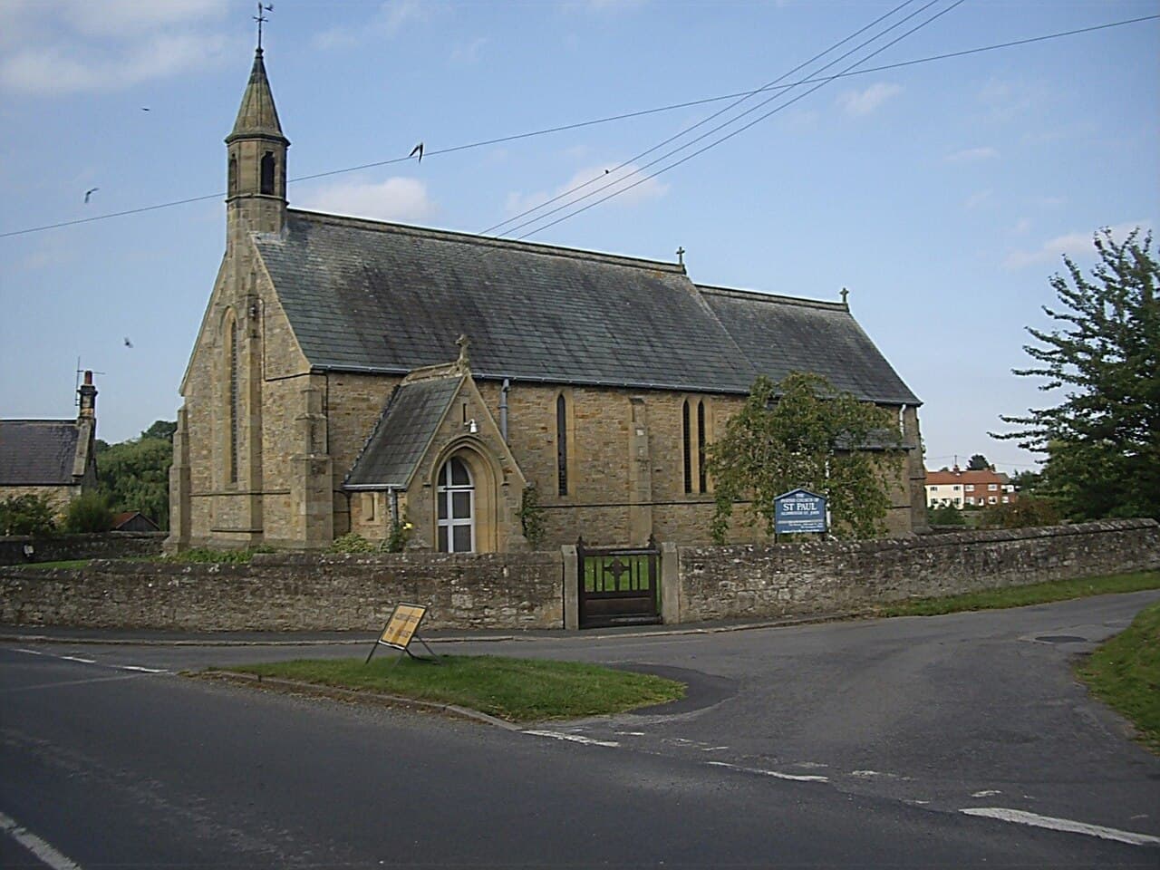 Church of St Paul in Aldbrough, County Durham