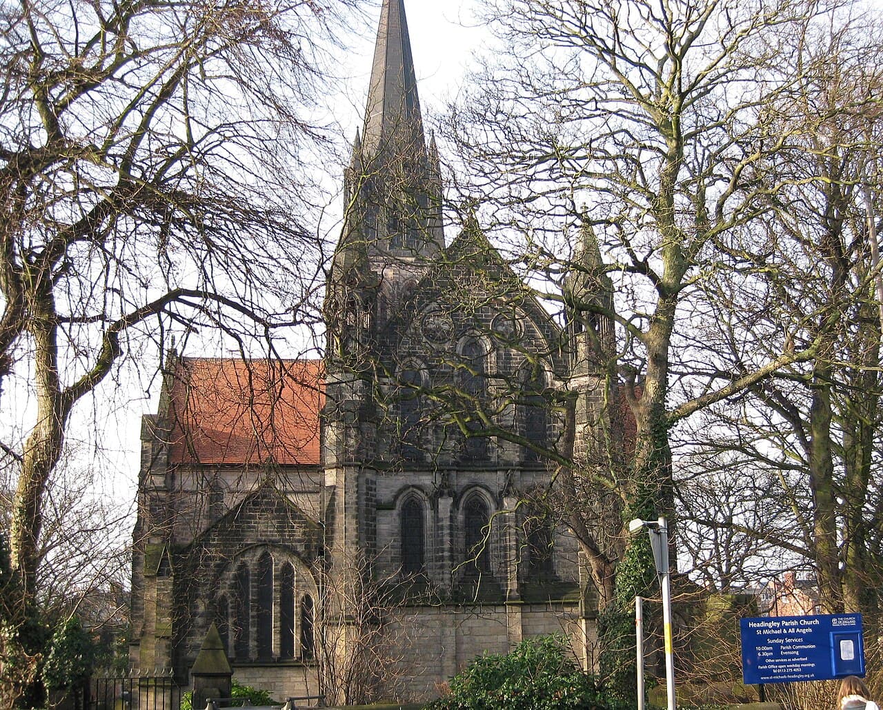 St Michael and All Angels' Church in Leeds, West Yorkshire
