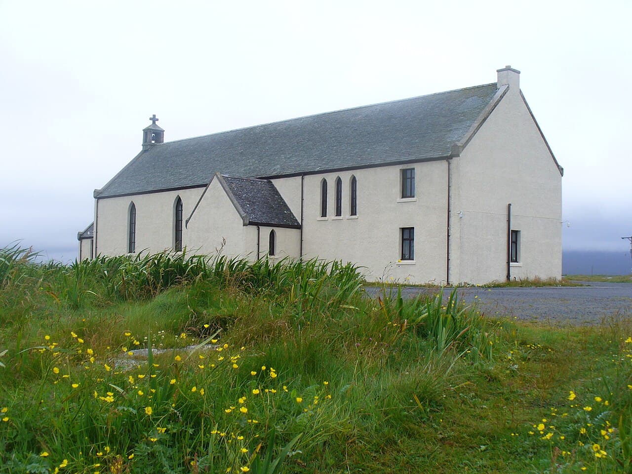 St Mary's Roman Catholic Church, Bornish, South Uist in Outer Hebrides, Na h-Eileanan Siar
