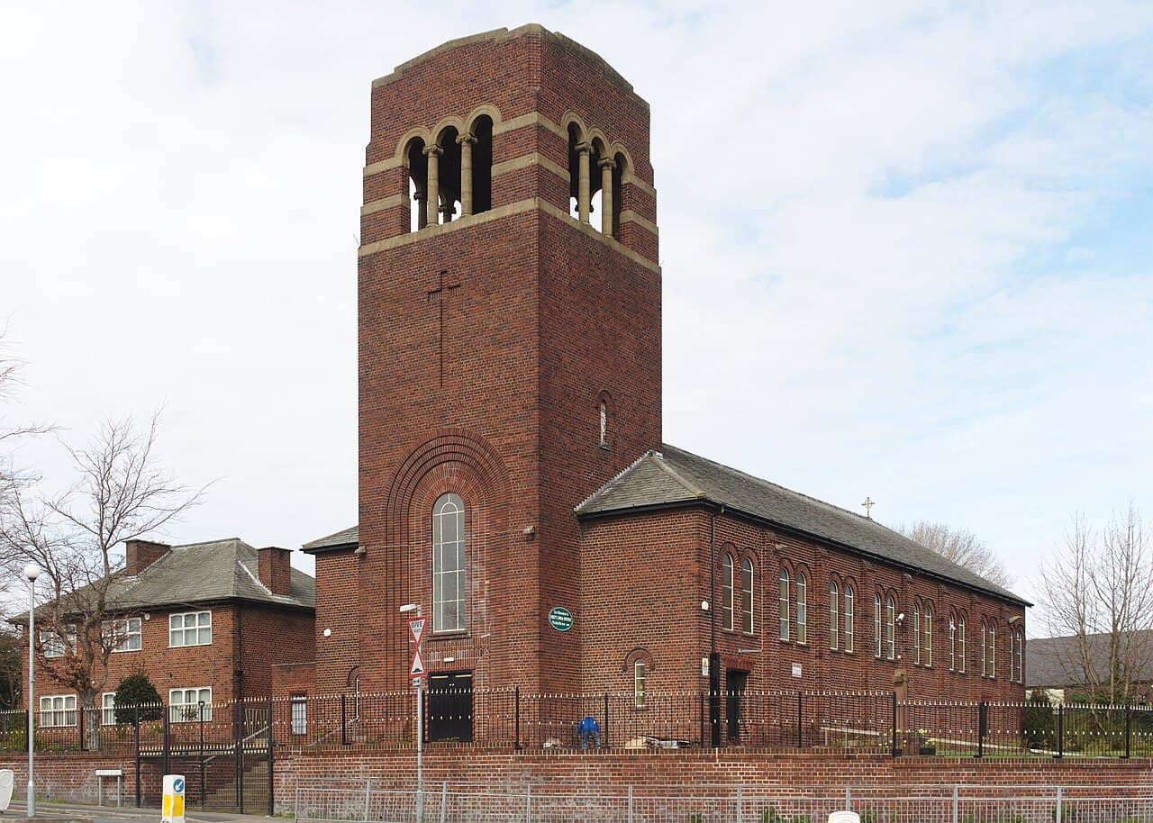 St Robert Bellarmine Church in Bootle, Merseyside