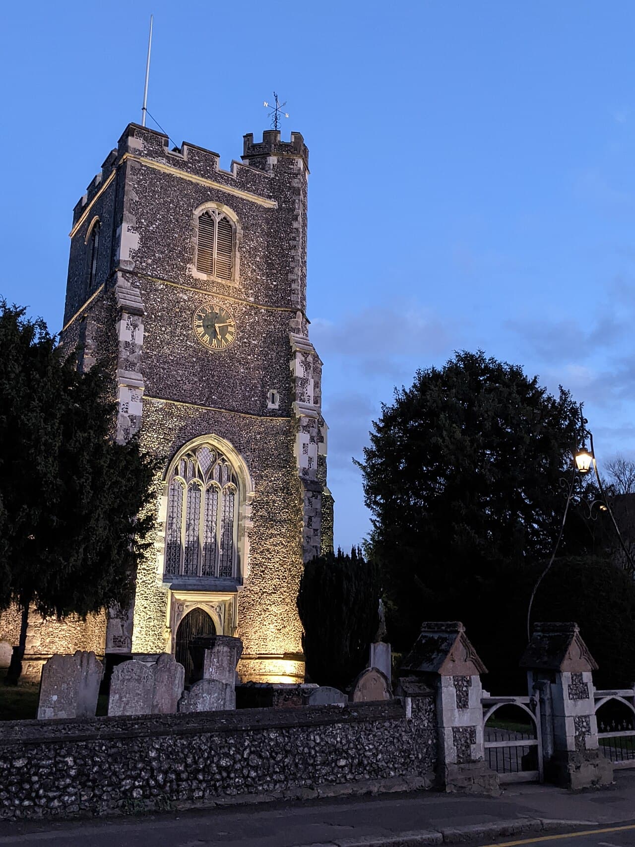 Broxbourne Parish Church (St Augustine's) in Broxbourne, Hertfordshire