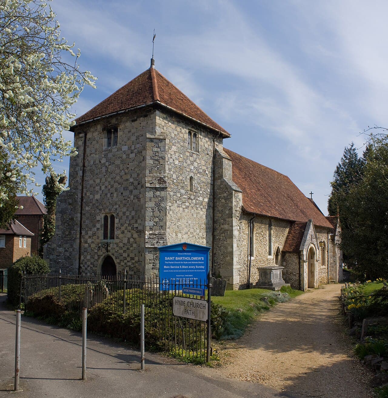 Saint Bartholomew's in Winchester, Hampshire