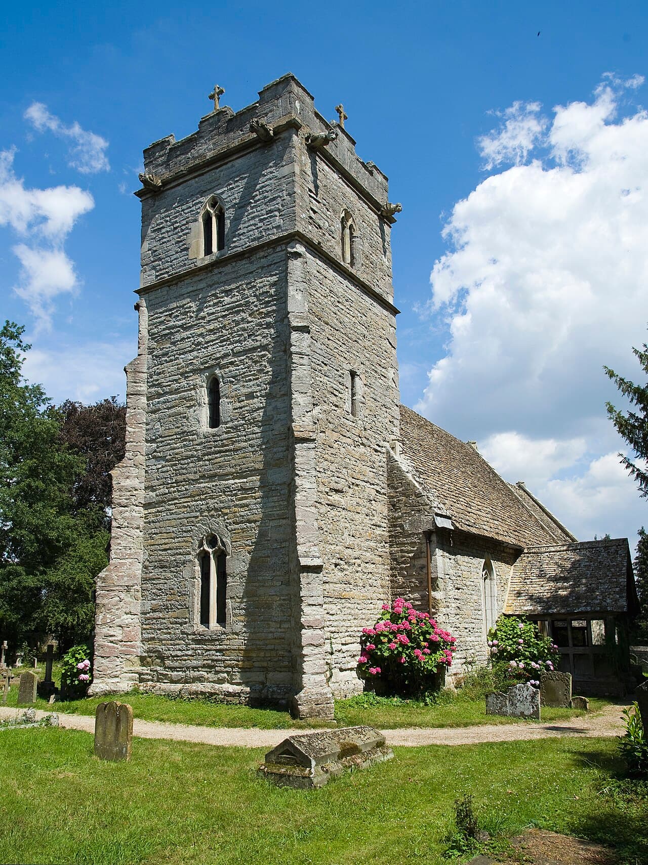 Church of St Mary in Hasfield, Worcestershire