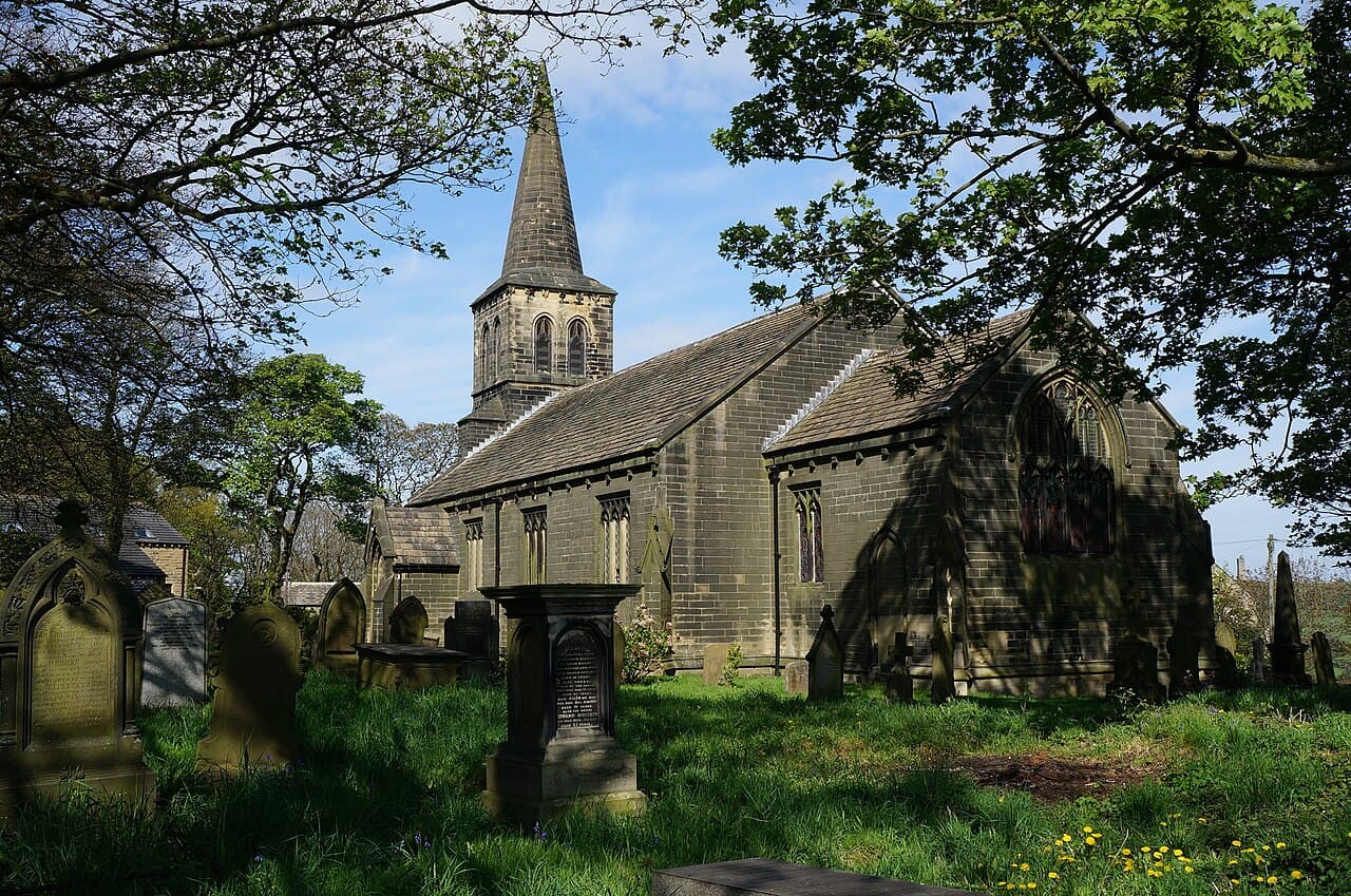 Church of St Lucius in Huddersfield, West Yorkshire