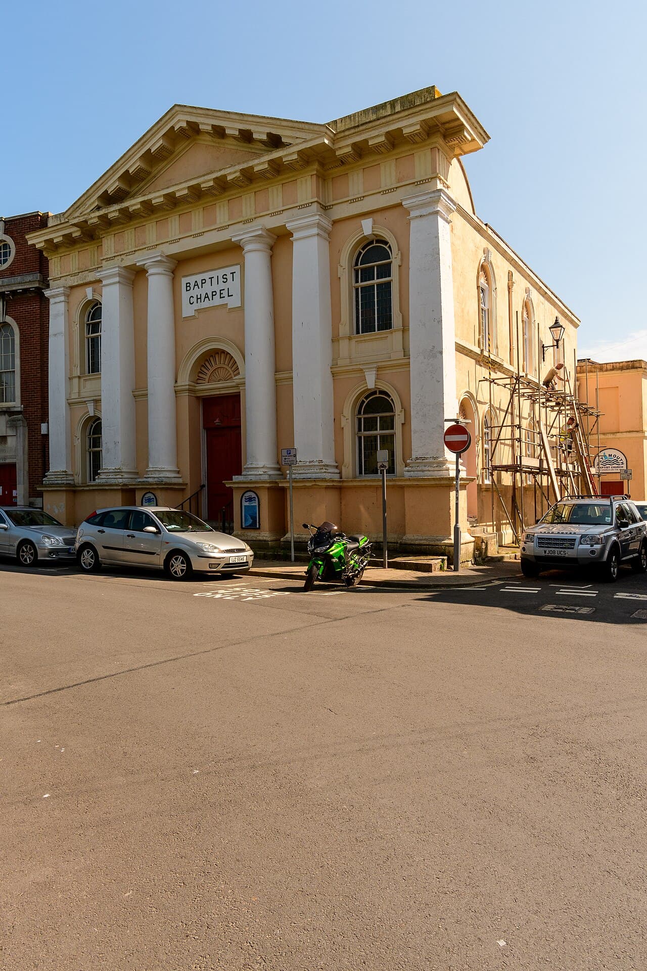 Baptist Chapel and Attached Schoolroom, Bank Buildings in Weymouth, Dorset