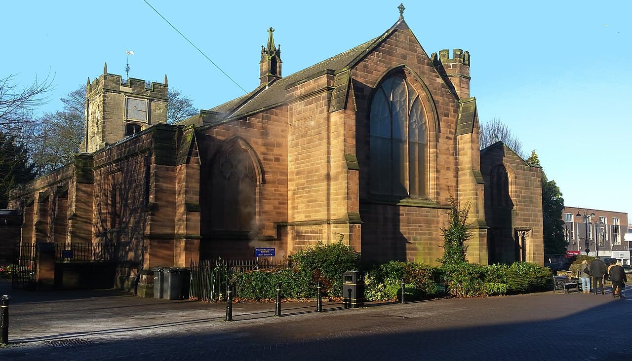 Church of All Saints in Bedworth, Warwickshire