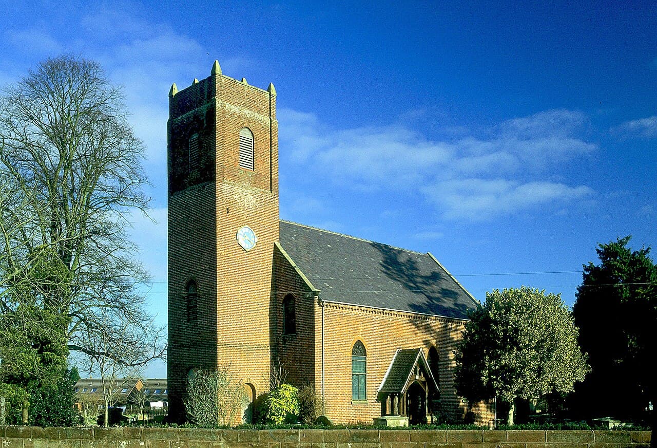 Church of St Simon and St Jude in Cockshutt, Shropshire