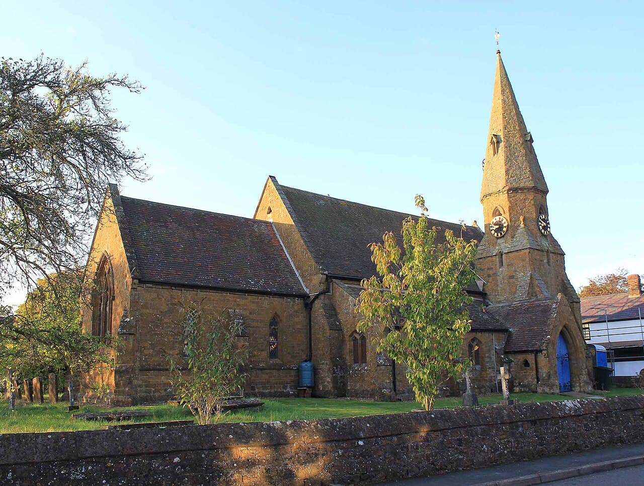 Church of St Giles in Kineton, Warwickshire