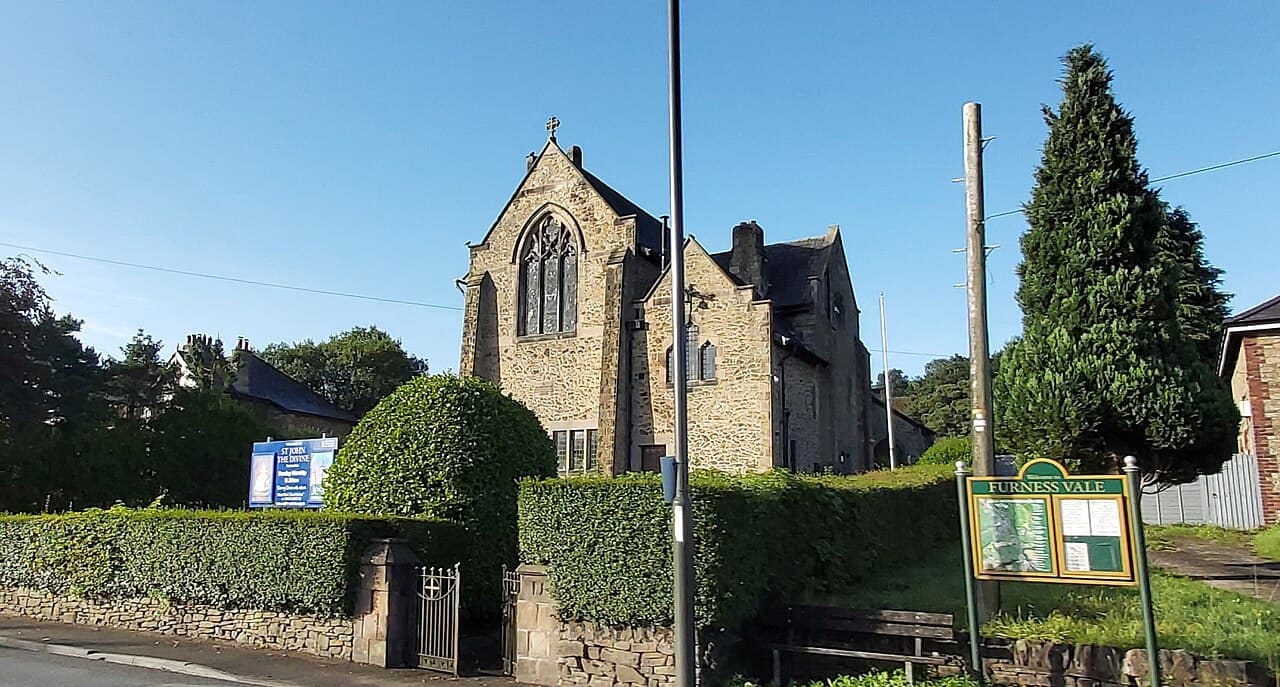 Saint John The Divine Church in High Peak, Derbyshire