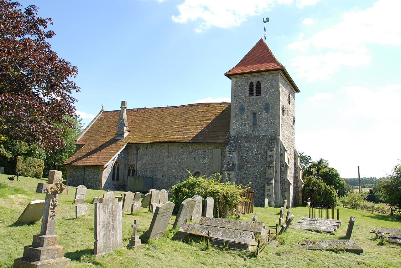 St Mary's church, Aldworth in Aldworth, Berkshire